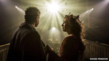 Sir Kenneth Branagh and Alex Kingston in Macbeth