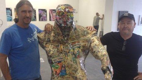 Andrew Vickers, (left), and Steve Eyre