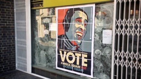 Alan Partridge campaign poster