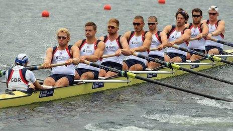 Great Britain's men's eight