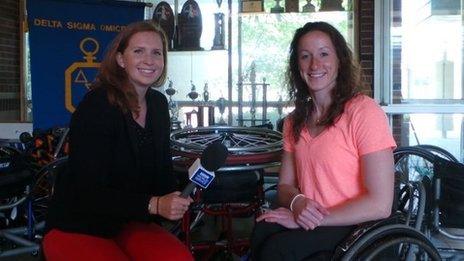 Kate Grey and Tatyana McFadden