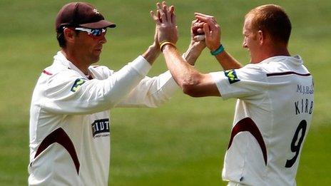 Marcus Trescothick and Steve Kirby