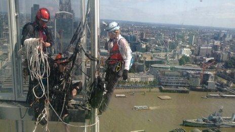 Shard climbers