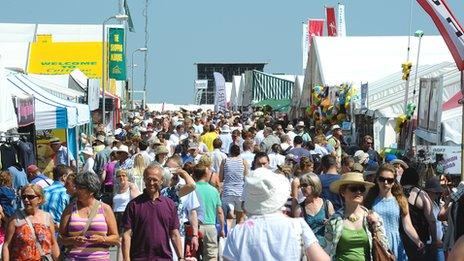 Yorkshire Show crowds