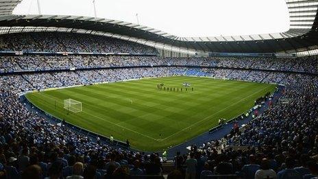 Manchester City's Etihad Stadium