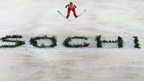 Sochi ski jump