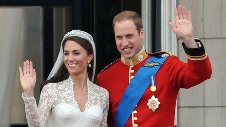 The Duke and Duchess of Cambridge