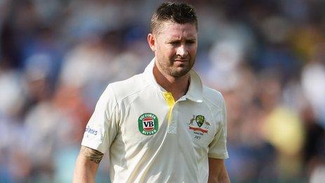 Australia captain Michael Clarke