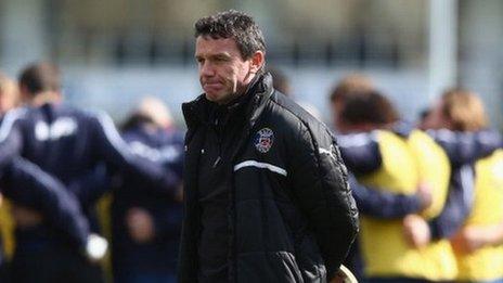 Bath head coach Mike Ford