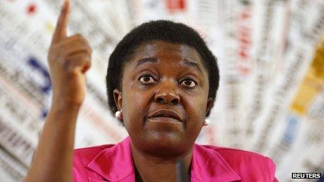 Italian Minister for Integration Cecile Kyenge