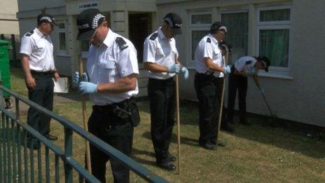 Police searches in Brislington, Bristol