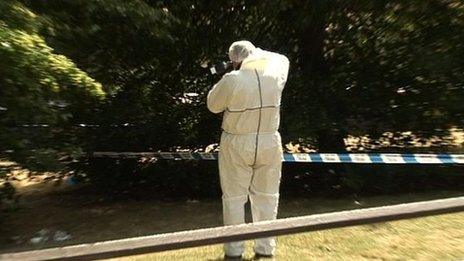 Forensics officer investigating two deaths in Cambridge