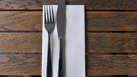 Knife and fork