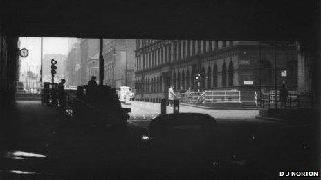 Great Charles Street into the city in 1962