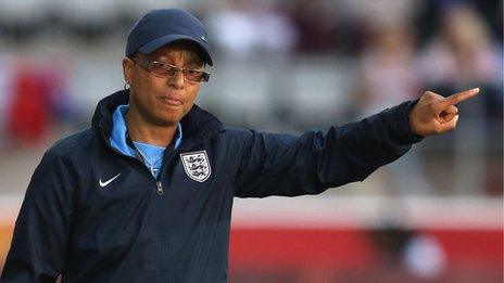 England coach Hope Powell