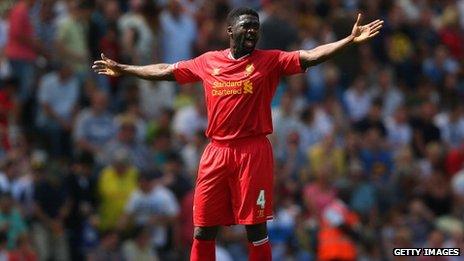 Kolo Toure of Liverpool