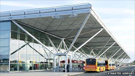 Terminal at Stansted Airport, Essex