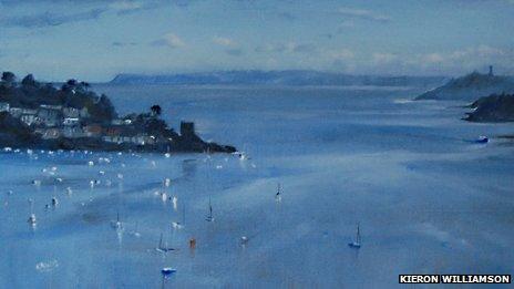 Fowey Estuary by Kieron Williamson (detail)