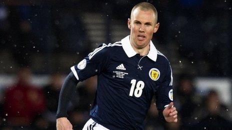 Scotland striker Kenny Miller