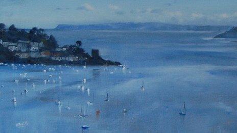 Fowey Estuary, Cornwall, by Kieron Williamson (detail)