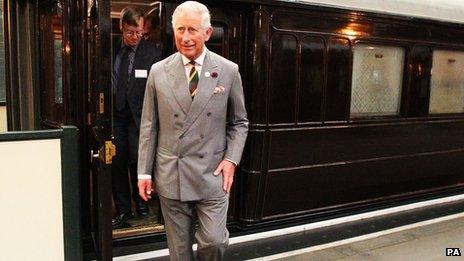 Prince Charles in York