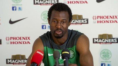 Celtic defender Efe Ambrose