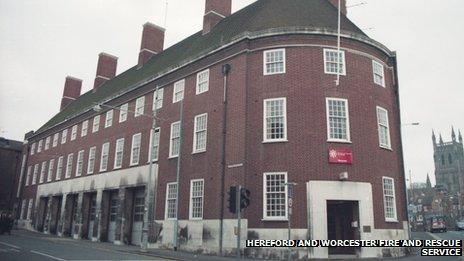 Worcester fire station