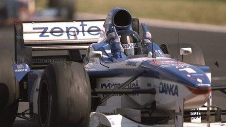 Damon Hill Hungary 1997