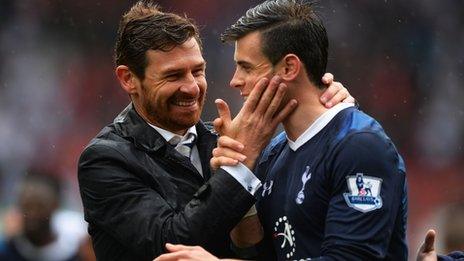 Andre Villas-Boas and Gareth Bale