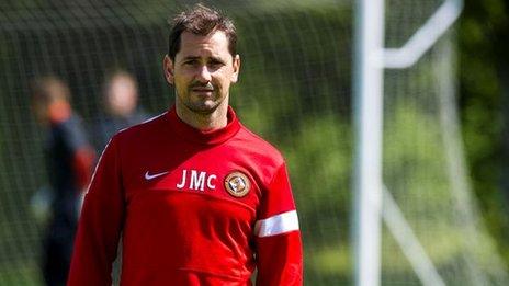 Dundee United manager Jackie McNamara