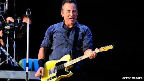 Bruce Springsteen in 2013