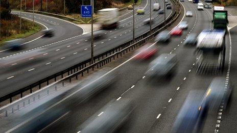 Motorway traffic