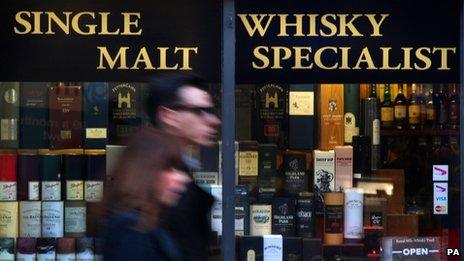 Whisky shop