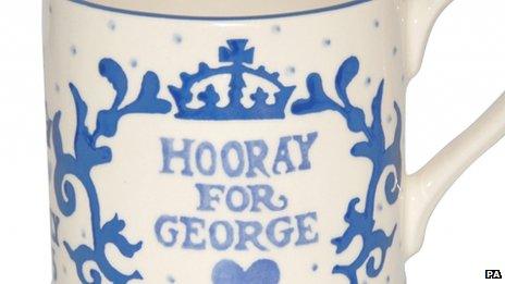 Royal baby mug design