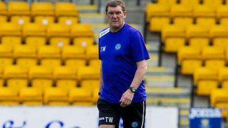 St Johnstone boss Tommy Wright