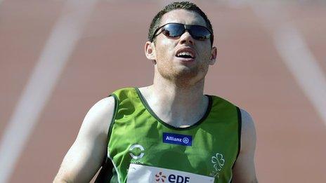 Jason Smyth completed the sprint double