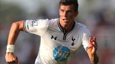 Tottenham Hotspur's Gareth Bale