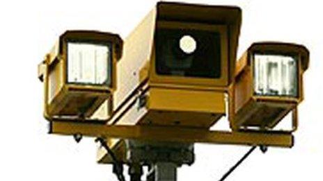 Average speed camera