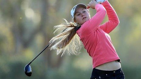 English golfer Charley Hull