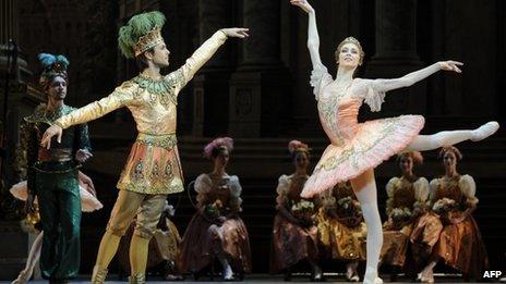 Bolshoi Ballet dancers