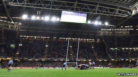 Heineken Cup Final 2011 at the Millennium Stadium, Cardiff