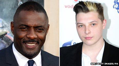 Idris Elba and John Newman