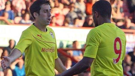 Peter Whittingham and Fraizer Campbell (right)