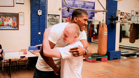 Anthony Joshua and Sean Murphy