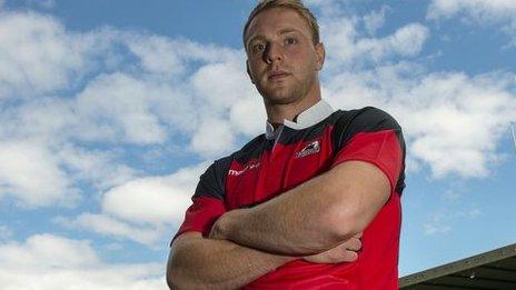 Edinburgh full-back Greig Tonks