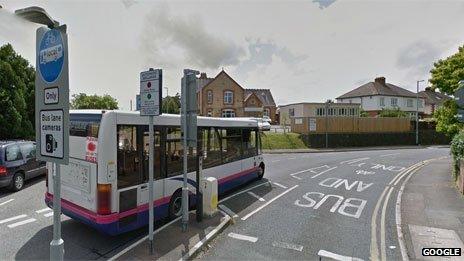 Mountway Road bus gate