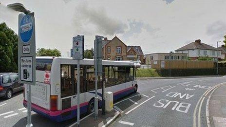 Mountway Road bus gate