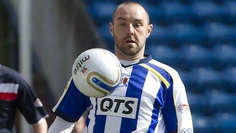 Kilmarnock striker Kris Boyd