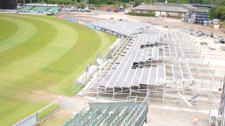 Redevelopment of Riverside cricket ground, Chester-le-Street