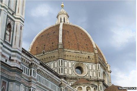 The dome of the Basilica di Santa Maria del Fiore